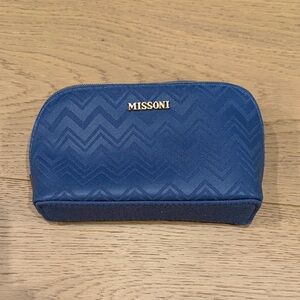 Missoni blue Cosmetic Pouch